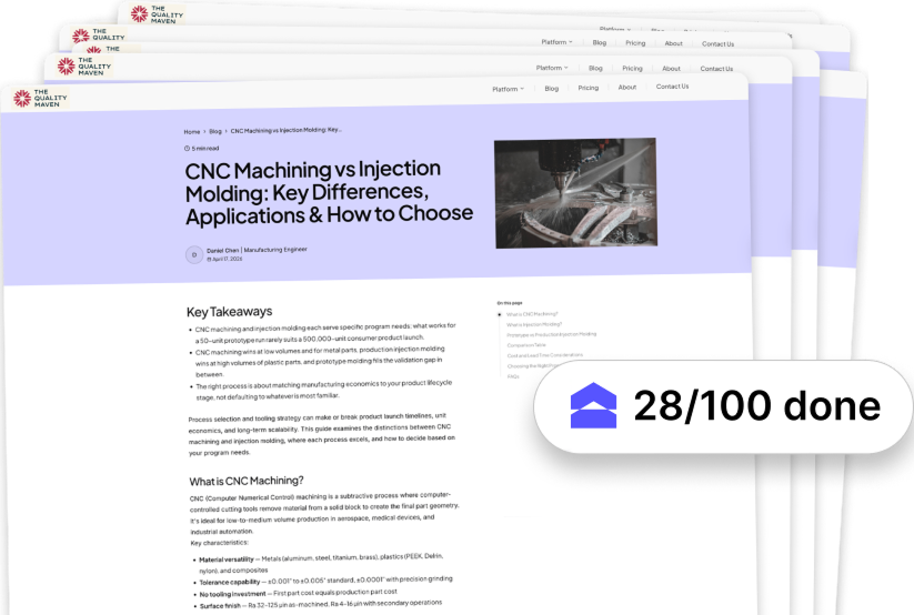 Content engine publishing pages